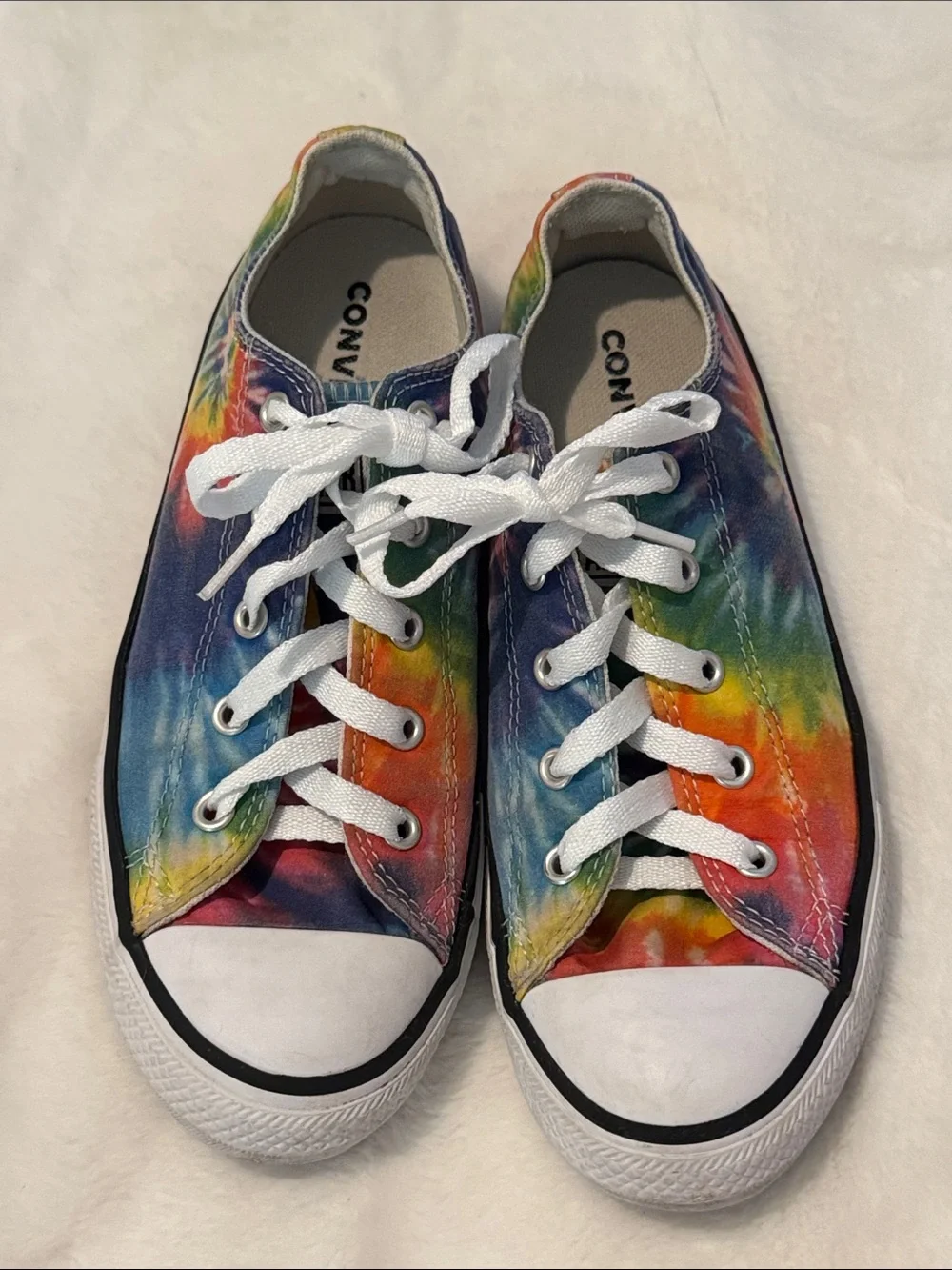 CONVERSE Chuck Taylor All-Star Kids Tie-Dye Low Top Sneakers - Multicolor